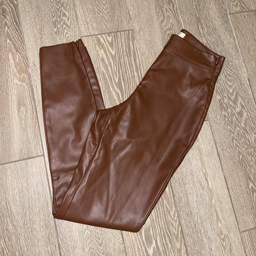 Meshki leather pants